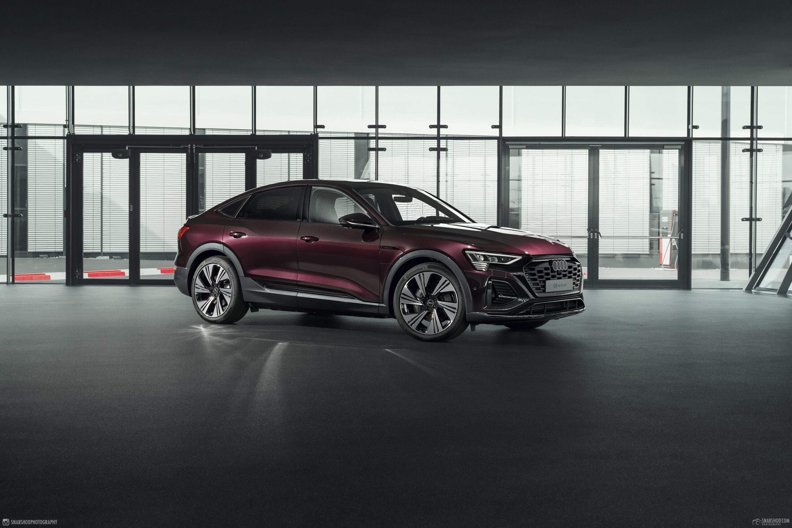 Audi Q8 e-tron amethyst